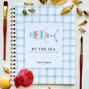 New By The Sea Watercolor Workbook by Paint & Pigment Studios for Anthropologie